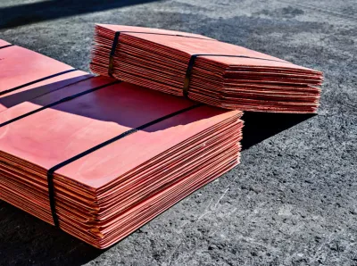 Sustainable Copper - Copper Cathodes     copper cathodes  - lowest emissions, highest quality