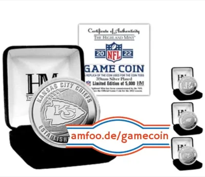 Offizielle NFL Game Coins