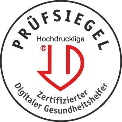 Deutsche Hochdruckliga zertifiziert BlutdruckDaten-App
