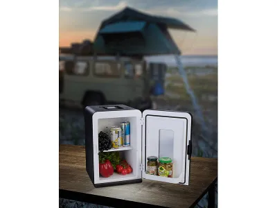 Sichler Haushaltsgeräte Mobiler Mini-Kühlschrank