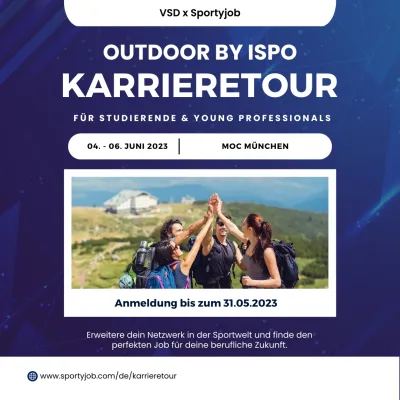 VSD x Sportyjob OutDoor by ISPO Karrieretour 2023