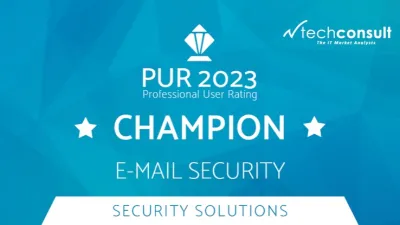NoSpamProxy wird zum sechsten Mal Champion in unabhängiger Nutzerbefragung für E-Mail-Security