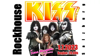 Xena Morgana und KISS Forever Band erwecken Salzburg