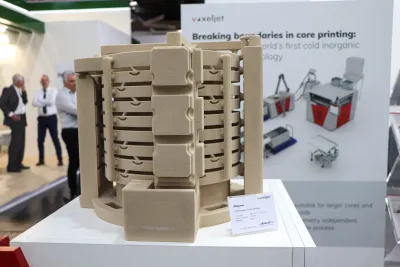 Weltneuheit: voxeljet stellt wegweisende Kalt-IOB 3D-Drucktechnologie vor