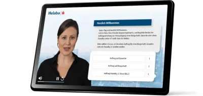 Videoavatar Hela unterstützt Angestellte der Helaba bei Antragsstellung auf Bürgschaften und Garantien