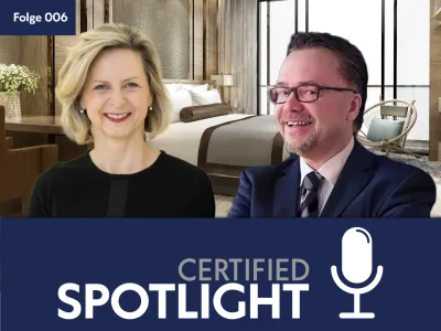 Im neuen Podcast "Certified Spotlight" ist Susanne Bonfig zu Gast