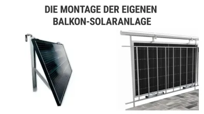 Ihr Weg zur eigenen Balkon-Solaranlage