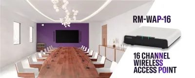 Yamaha stellt neuen 16-Kanal-Wireless-Access-Point RM-WAP-16 für Remote Konferenzen und Voice-Lift-Anwendungen vor