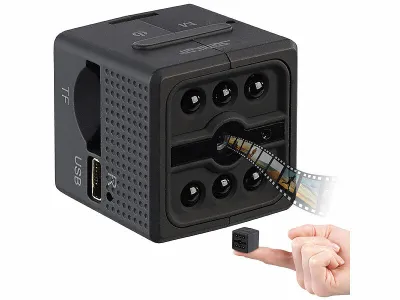 Somikon Ultrakompakte Akku-Videokamera DV-780