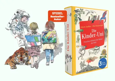 20 Jahre Kinder-Uni: Neuausgaben der beliebten Bücher