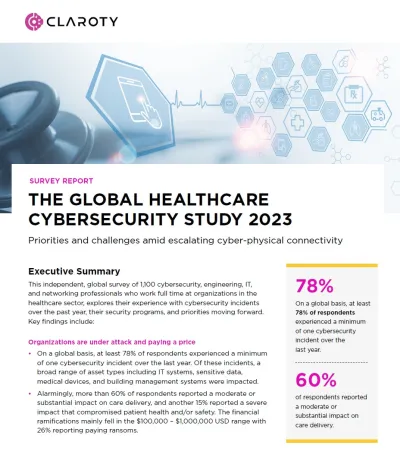 Jeder vierte Cyberangriff hat ernsthafte Auswirkungen auf die Gesundheit und Sicherheit der Patienten
