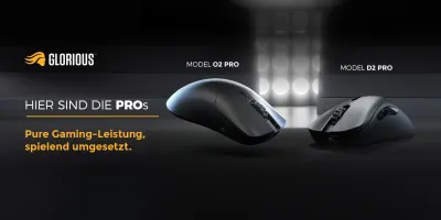Glorious Model O2 Pro & D2 Pro- Essentielle Leistung