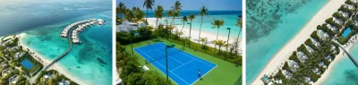 Grand Slam Tennis im Jumeirah Maldives Olhahali