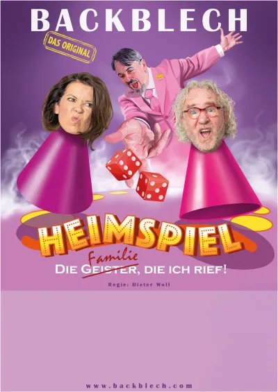 "Backblech - das Original" Begeistert Stuttgart mit Neuem Comedy-Pop-Drama "Heimspiel-die Familie, die ich rief!"